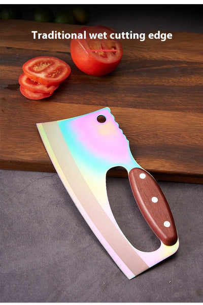 Wood Grain Handle Kitchen Knife Kitchen Supplies